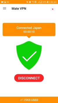 Mate VPN - Free Proxy Server screenshot 2