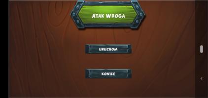 Atak Wroga Gra ucznia Michała  poster