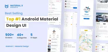 MaterialX - Material Design UI
