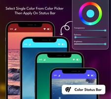 Customized Material Status Bar syot layar 1