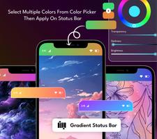 Customized Material Status Bar اسکرین شاٹ 2