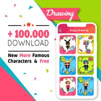 Draw Cute Famous โปสเตอร์