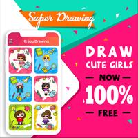 رسم الفتيات لطيف تصوير الشاشة 2