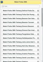 Materi fisika SMA captura de pantalla 1