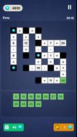 Math Games - Crossword Puzzle capture d'écran 1
