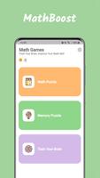 MathBoost:Math and Memory Game 海報