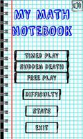 My Math Notebook 海报