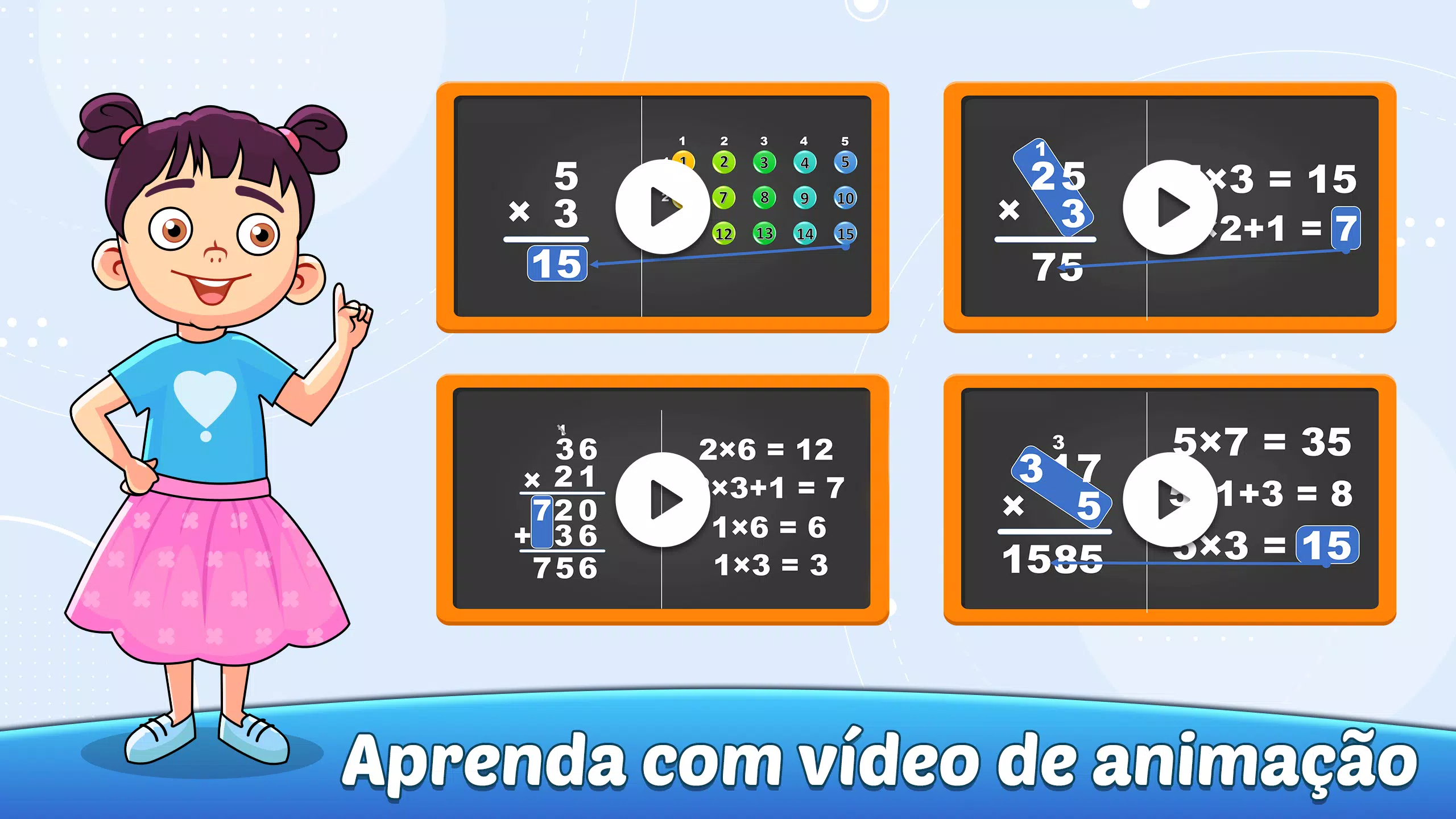 Download do APK de Jogos matemática multiplicação para Android