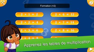 Jeux de maths: Multiplication Affiche