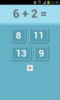 math exercises game পোস্টার