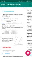 Math TextBook 12th screenshot 3