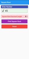 Square Root - Division Method capture d'écran 2