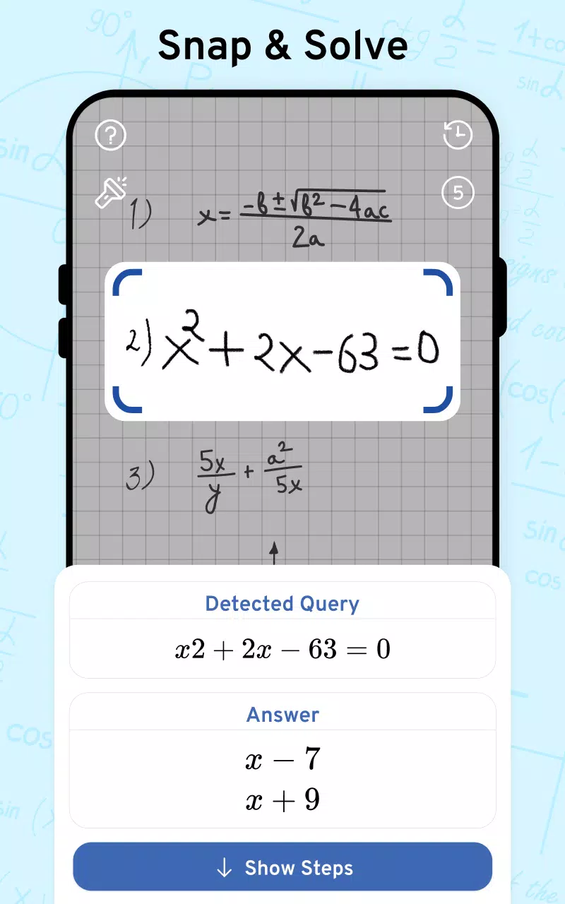Scanner matematico APK per Android Download