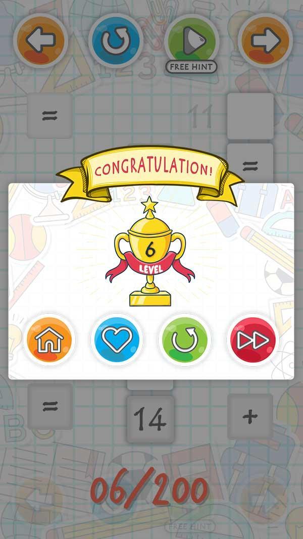 Android 用の 数学の小品 数学パズルゲーム Apk をダウンロード