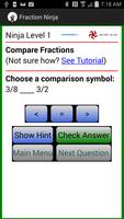 Fraction Ninja screenshot 1