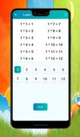 Math Table Test ( Math Ke Table ,Math Table Quiz) تصوير الشاشة 1