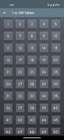 Math Tables - Multiplication ảnh chụp màn hình 3