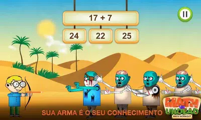 Baixar Jogo de Matemática vs Undead XAPK