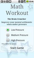 Brain Training - Math Workout الملصق