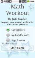 Brain Training - Math Workout Affiche