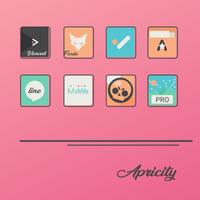 Apricity - Icon Pack Affiche