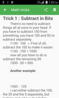 1100 Math Tricks captura de pantalla 2