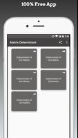 Matrix Determinant Poster