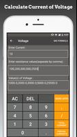 Electric Circuit Calculator capture d'écran 3