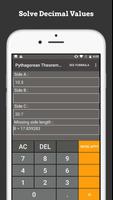 Pythagorean Theorem Calculator screenshot 3