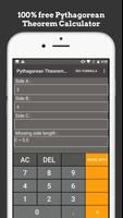 Poster Pythagorean Theorem Calculator