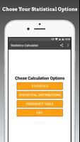Calculadora estadística captura de pantalla 1