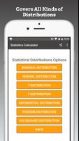 Calculadora estadística captura de pantalla 2