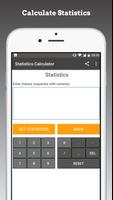 Calculadora estadística captura de pantalla 3