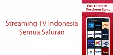 TV Indonesia Streaming Online Live RCTI SCTV ANTV