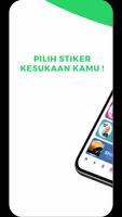 Stiker WA 海報