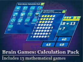 Math Brain Affiche