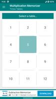 Multiplication Memorizer اسکرین شاٹ 3