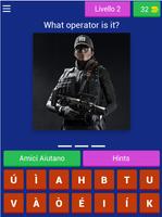 R6 Operator Quiz capture d'écran 1