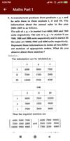 Commerce Maths Part 1 Solution 12th HSC Board capture d'écran 3