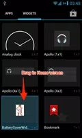 Battery Saver Widget poster