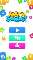 Math Game Genius plakat