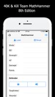 MathHammer 40K & Kill Team постер