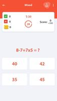 Math Quiz, Learn Add,Subtraction,Multiply & Divide تصوير الشاشة 2