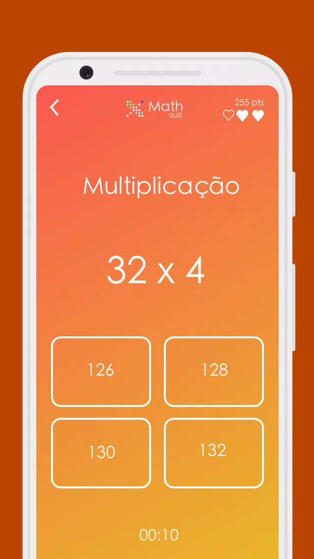 quiz de matematica multiplicação