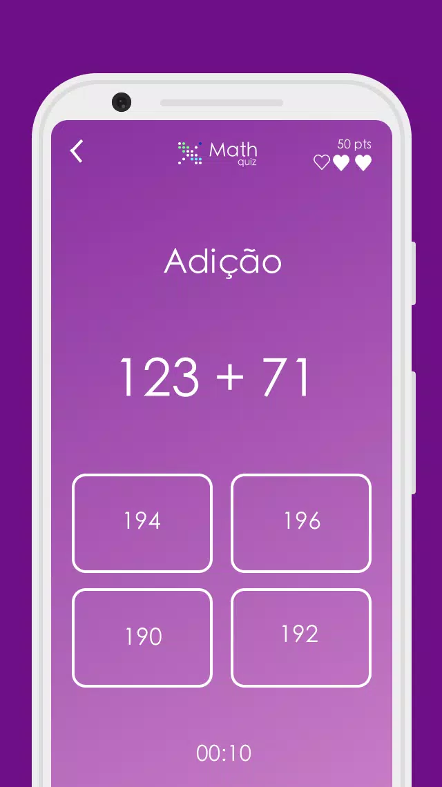 Download do APK de Quiz de Matemática - Operações básicas para Android