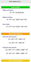 Maths Formulas For All Exams Affiche