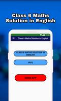 Class 6 Maths Solution English ポスター
