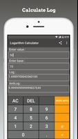 Calculadora de logaritmo captura de pantalla 1