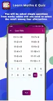 Math Game :  learn and workout ảnh chụp màn hình 3