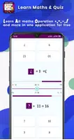 Math Game :  learn and workout ảnh chụp màn hình 5
